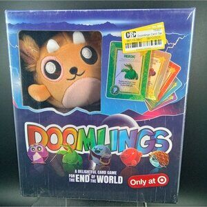 Doomlings Card Game Gift Set With Plushie & Holofoil Cards Exclusive Family Fun